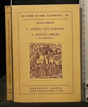 Seller image for S. ANDREA CATA BARBARA E S. ANTONIO ABBATE SULL'ESQUILINO for sale by Cartarum