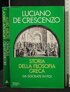 Seller image for STORIA DELLA FILOSOFIA GRECA DA SOCRATE IN POI VOL 2 for sale by Cartarum