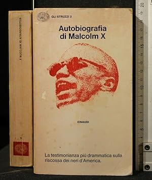 Imagen del vendedor de AUTOBIOGRAFIA DI MALCOLM X a la venta por Cartarum