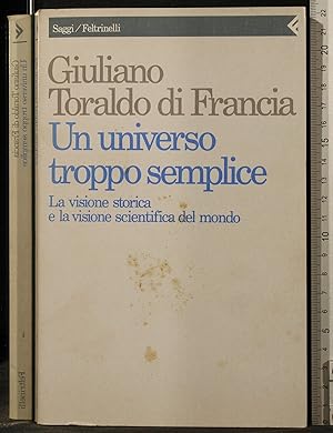 Seller image for UN UNIVERSO TROPPO for sale by Cartarum