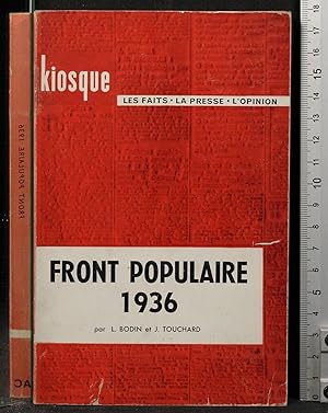 Seller image for FRONT POPULAIRE for sale by Cartarum