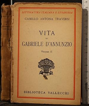 Imagen del vendedor de VITA DI GABRIELE D'ANNUNZIO. VOL II a la venta por Cartarum