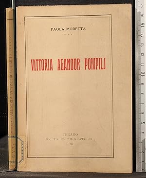 Immagine del venditore per Vittoria Aganoor Pompilj venduto da Cartarum