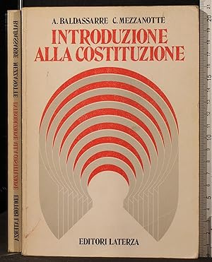 Seller image for Introduzione alla Costituzione for sale by Cartarum