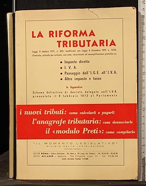 Seller image for La riforma tributaria for sale by Cartarum
