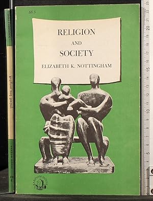 Seller image for Religion and society for sale by Cartarum