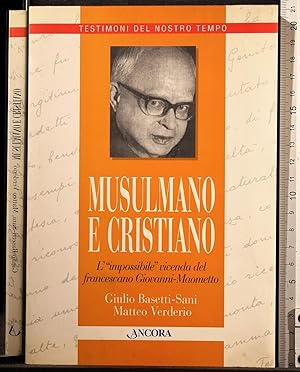 Seller image for Musulmano e cristiano for sale by Cartarum