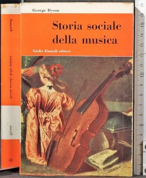 Image du vendeur pour Storia sociale della musica mis en vente par Cartarum