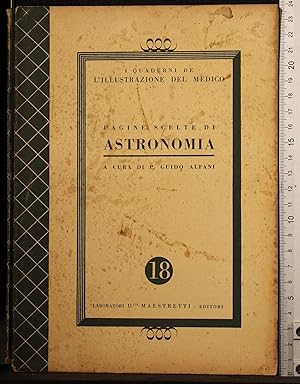 Immagine del venditore per Pagine scelte di Astronomia venduto da Cartarum