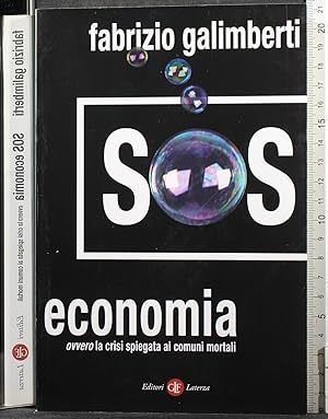 Image du vendeur pour Sos economia mis en vente par Cartarum