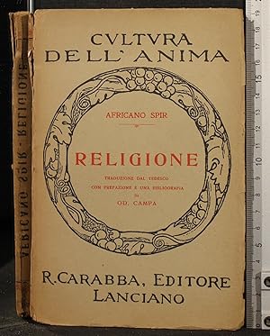 Immagine del venditore per Religione venduto da Cartarum