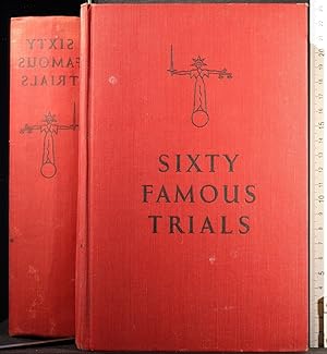 Bild des Verkufers fr Sixty famous trials zum Verkauf von Cartarum