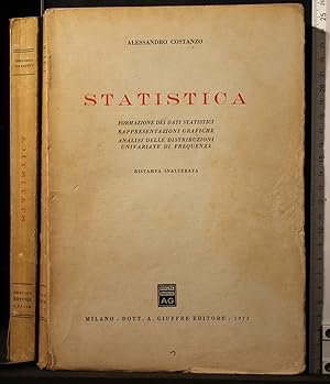 Seller image for Statistica for sale by Cartarum