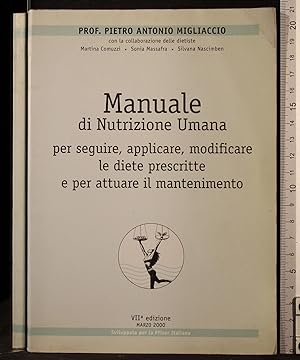 Immagine del venditore per Manuale di nutrizione umana venduto da Cartarum