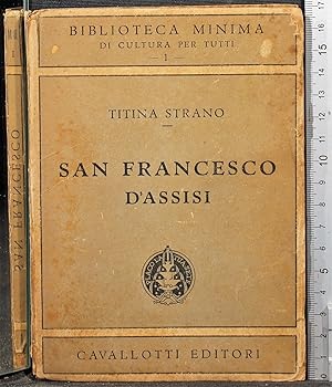 Imagen del vendedor de San Francesco d'Assisi a la venta por Cartarum