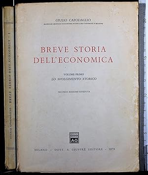 Seller image for Breve storia dell'economia. Vol 1 for sale by Cartarum