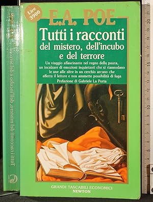 Seller image for Tutti i racconti del mistero dell'incubo del terrore for sale by Cartarum