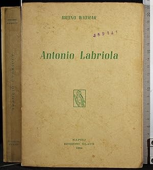 Imagen del vendedor de Antonio Labriola a la venta por Cartarum