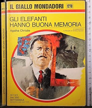 Bild des Verkufers fr Gli elefanti hanno buona memoria zum Verkauf von Cartarum