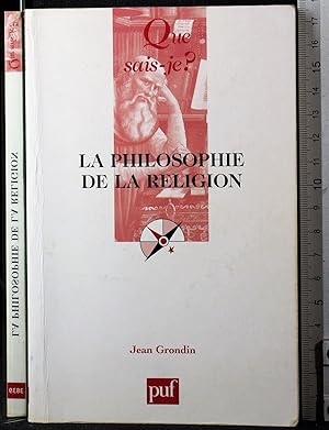 Image du vendeur pour La philosophie de la religion mis en vente par Cartarum