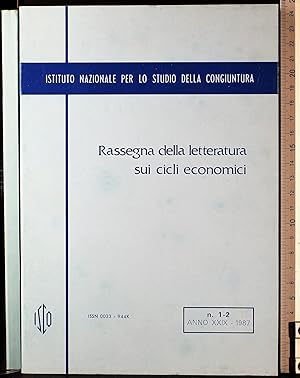 Seller image for Rassegna della letteratura sui cicli economici for sale by Cartarum