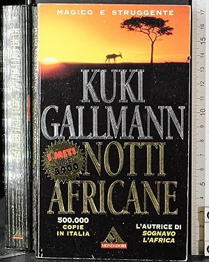 Immagine del venditore per Notti africane venduto da Cartarum