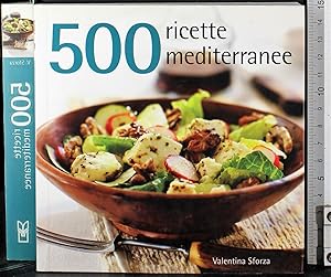 Bild des Verkufers fr 500 ricette mediterranee zum Verkauf von Cartarum