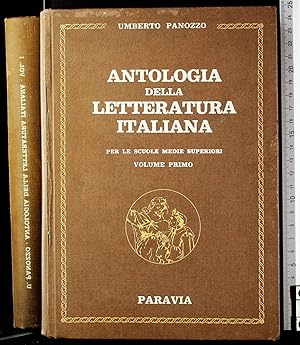 Immagine del venditore per Antologia della letteratura italiana. Vol 1 venduto da Cartarum