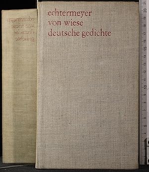 Imagen del vendedor de Deutsche gedichte a la venta por Cartarum