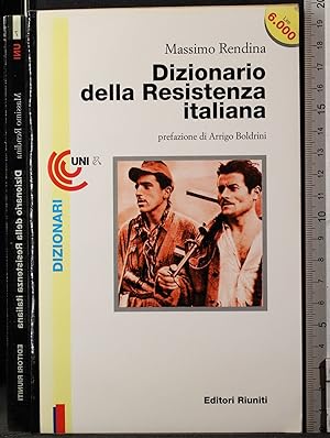 Seller image for Dizionario della Resistenza italiana for sale by Cartarum