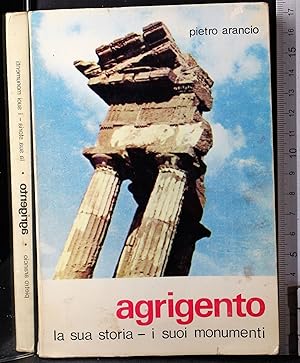 Imagen del vendedor de Agrigento. La sua storia i sui monumenti a la venta por Cartarum