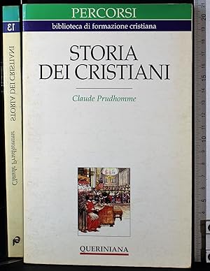 Bild des Verkufers fr Storia dei cristiani zum Verkauf von Cartarum