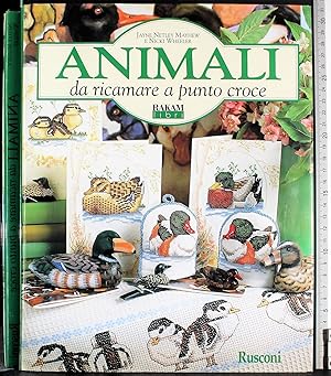 Seller image for Animali da ricamare a punto e croce for sale by Cartarum