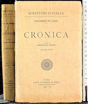 Image du vendeur pour Cronica. Vol 1 mis en vente par Cartarum