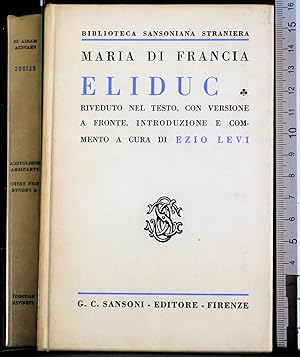 Seller image for Eliduc for sale by Cartarum