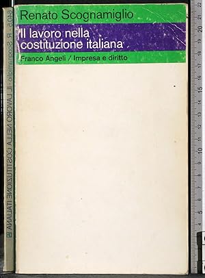 Imagen del vendedor de Il lavoro nella Costituzione Italiana a la venta por Cartarum