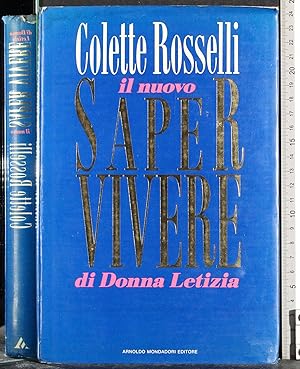 Imagen del vendedor de Il nuovo Saper Vivere di Donna Letizia a la venta por Cartarum