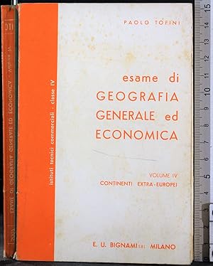 Immagine del venditore per Esame di geografia generale ed economica. Vol IV venduto da Cartarum