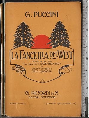 Immagine del venditore per La fanciulla del West venduto da Cartarum