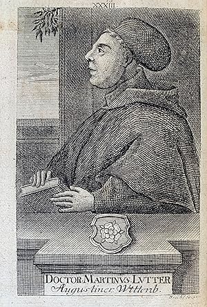 Bild des Verkufers fr Johann Matthias Schrockhs. . . Abbildung und Lebensbeschreibung Doctor Martin Luthers. zum Verkauf von Jeff Weber Rare Books