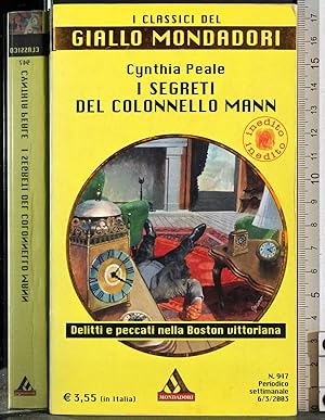 Image du vendeur pour I segreti del colonnello Mann mis en vente par Cartarum