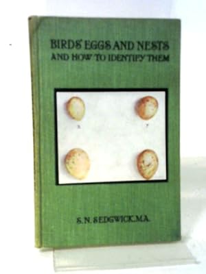 Bild des Verkufers fr Bird's Eggs And Nests And How To Identify Them zum Verkauf von World of Rare Books