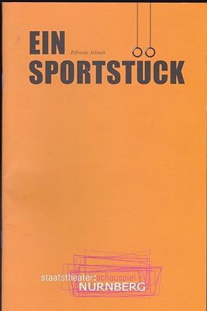 Bild des Verkufers fr Programmheft: Ein Sportstck - Elfriede Jelinek zum Verkauf von Versandantiquariat Karin Dykes