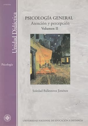 Seller image for Psicologa general. Atencin y percepcin. Volumen II for sale by Librera Cajn Desastre