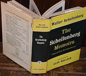 Seller image for The Schellenberg Memoirs for sale by CHESIL BEACH BOOKS