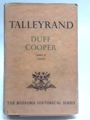 Imagen del vendedor de Talleyrand a la venta por World of Rare Books