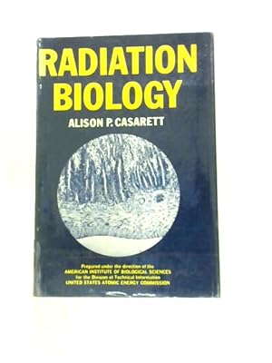 Image du vendeur pour Radiation Biology mis en vente par World of Rare Books