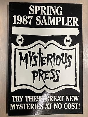 Bild des Verkufers fr Mysterious Press Spring 1987 Sampler Photos in this listing are of the book that is offered for sale zum Verkauf von biblioboy