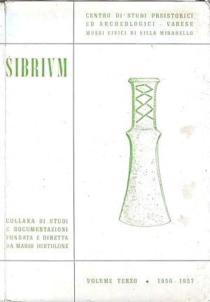 Sibrium. Volume terzo, 1956-1957