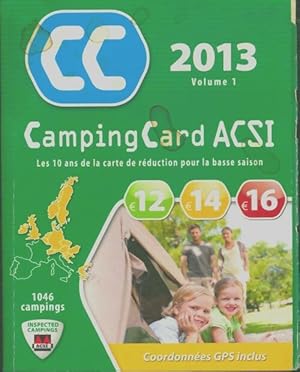 Camping Card ACSI 2013 volume 1 & 2 - Divers